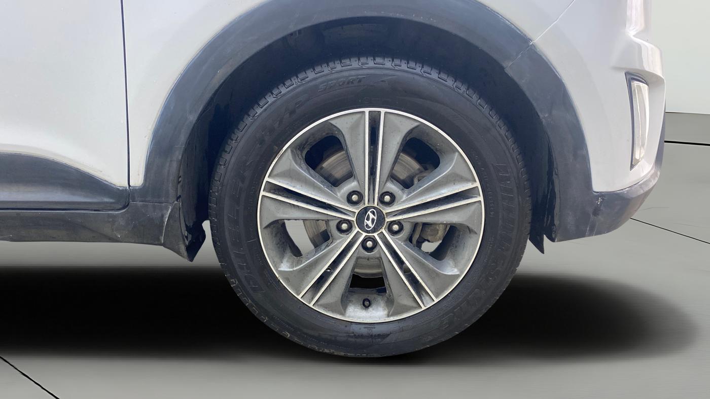 2017 Hyundai Creta SX PLUS AT 1.6 PETROL, Petrol, Automatic, 73,438 km, Right Front Wheel