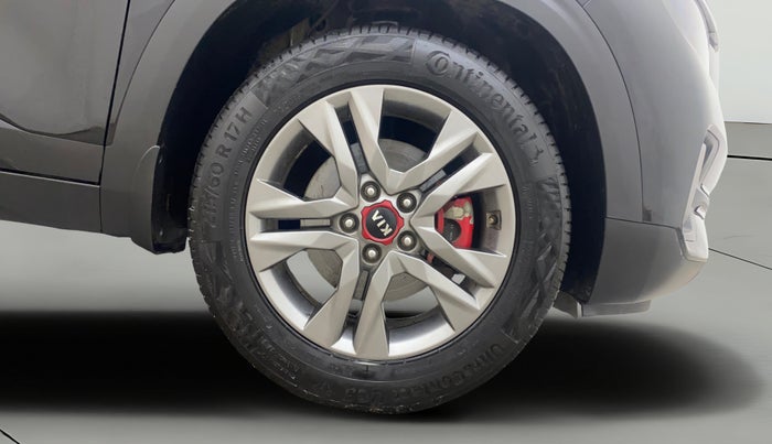 2020 KIA SELTOS HTX 1.5 PETROL, Petrol, Manual, 1,07,498 km, Right Front Wheel