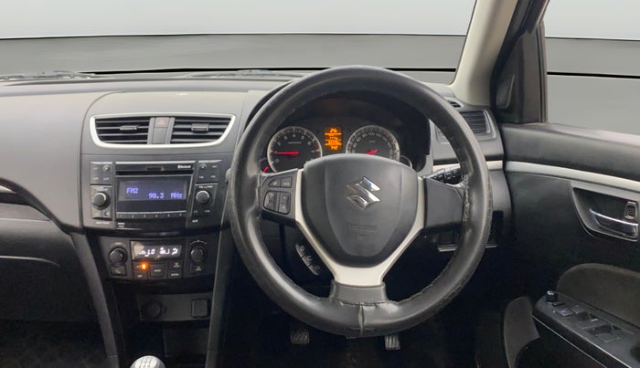 2015 Maruti Swift ZXI, Petrol, Manual, 55,423 km, Steering Wheel Close Up