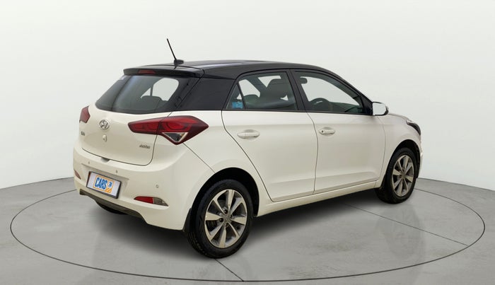 2017 Hyundai Elite i20 ASTA 1.2 DUAL TONE, Petrol, Manual, 31,134 km, Right Back Diagonal