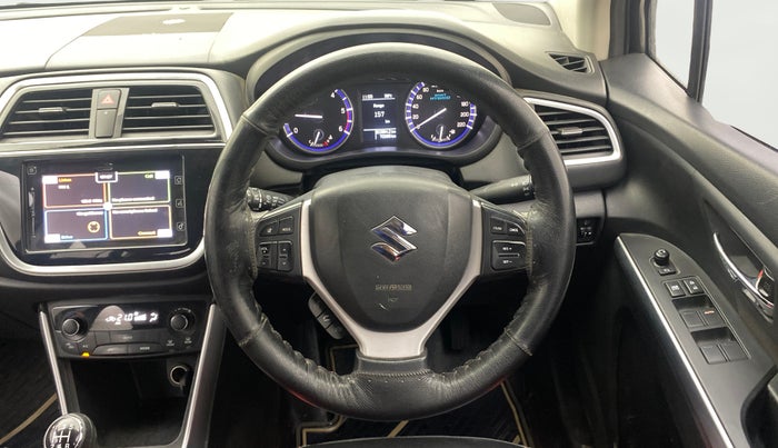 2018 Maruti S Cross ZETA 1.3, Diesel, Manual, 70,253 km, Steering Wheel Close Up