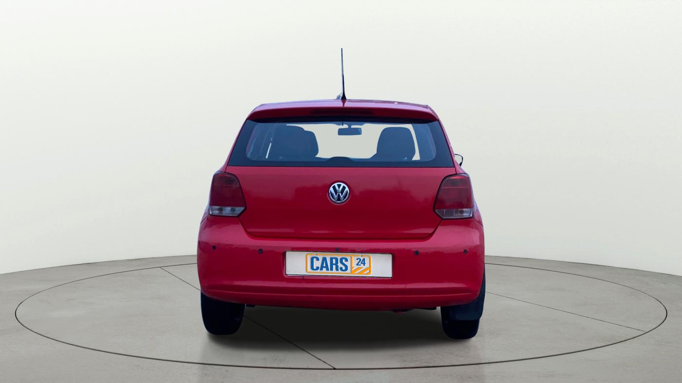 2012 Volkswagen Polo TRENDLINE 1.2L DIESEL, Diesel, Manual, 1,23,452 km, Back/Rear