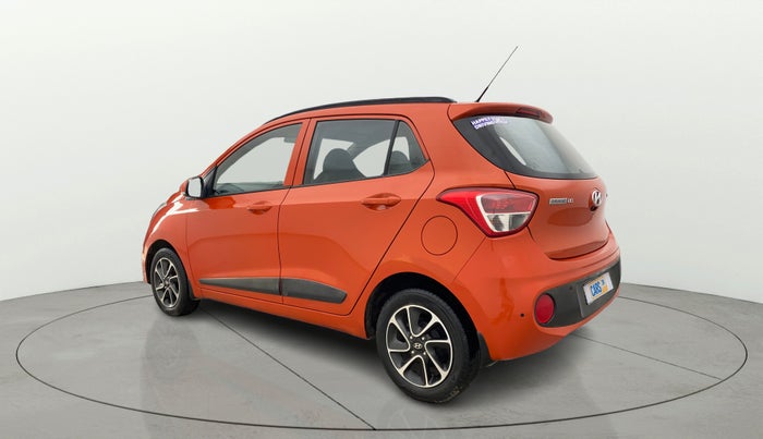 2018 Hyundai Grand i10 SPORTZ AT 1.2 KAPPA VTVT, Petrol, Automatic, 23,239 km, Left Back Diagonal