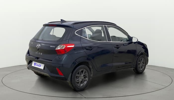 2020 Hyundai GRAND I10 NIOS SPORTZ AMT 1.2 KAPPA VTVT, Petrol, Automatic, 24,417 km, Right Back Diagonal