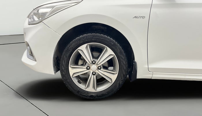 2019 Hyundai Verna 1.6 VTVT SX + AT, Petrol, Automatic, 81,131 km, Left Front Wheel