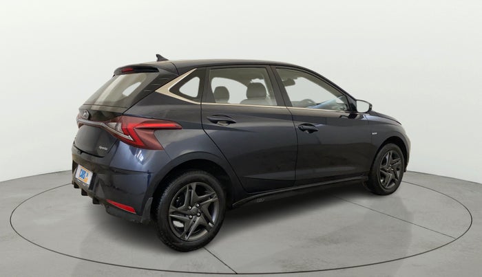 2023 Hyundai NEW I20 SPORTZ 1.2 IVT, Petrol, Automatic, 7,695 km, Right Back Diagonal