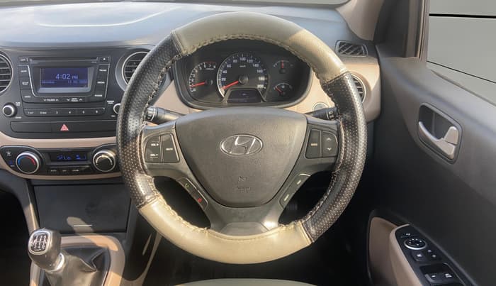 2014 Hyundai Xcent SX 1.2 (O), Petrol, Manual, 40,162 km, Steering Wheel Close Up