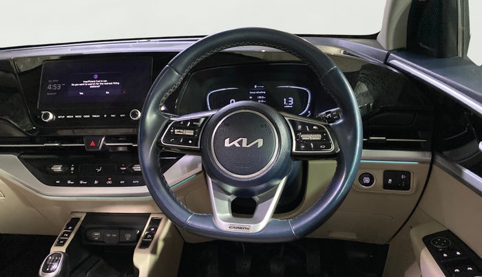 2022 KIA CARENS LUXURY PLUS 1.4 PETROL 7 STR, Petrol, Manual, 43,820 km, Steering Wheel Close Up