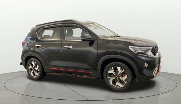 2021 KIA SONET GTX PLUS 1.0 IMT, Petrol, Manual, 27,561 km, Right Front Diagonal