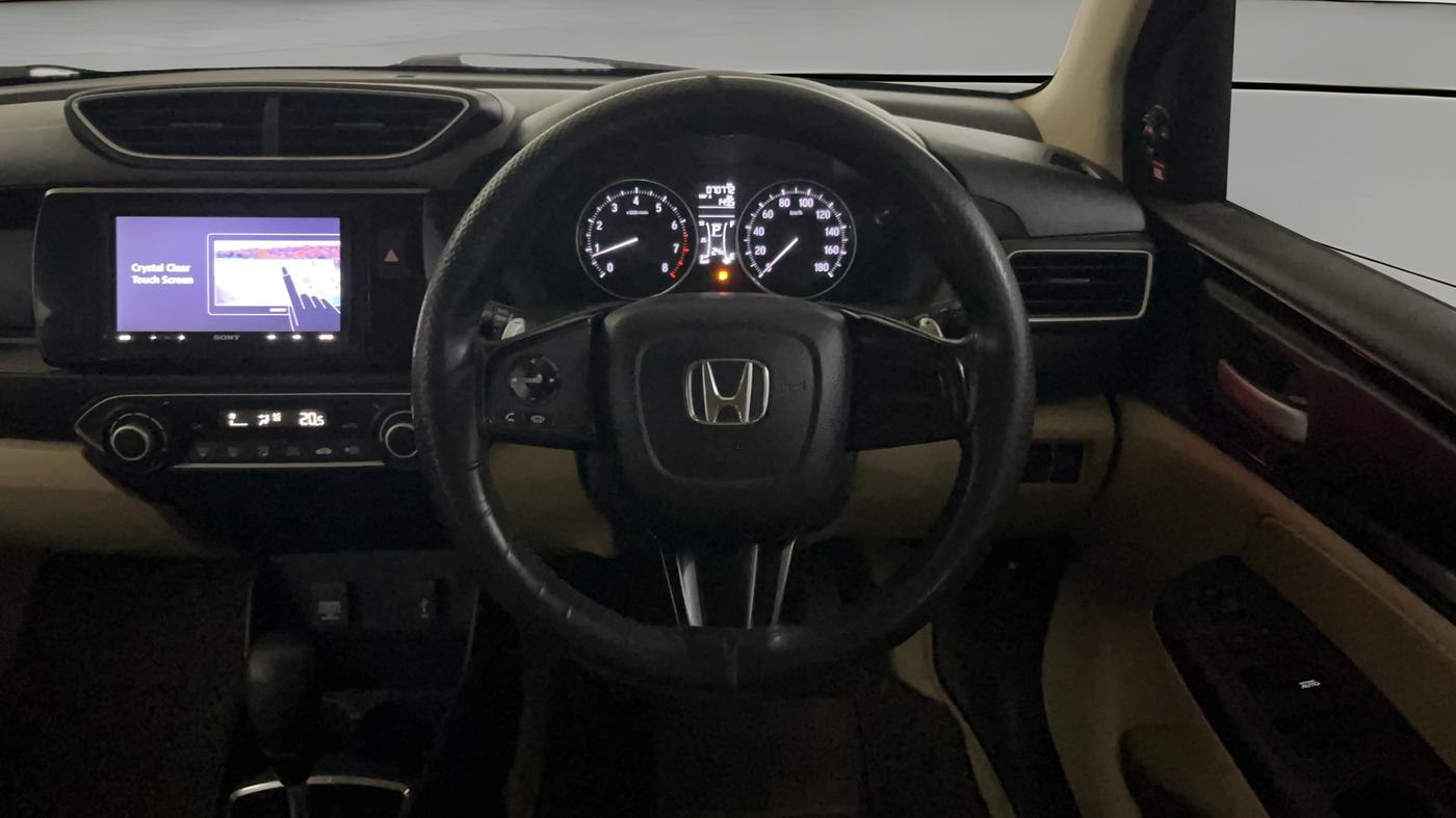 2020 Honda Amaze 1.2L I-VTEC V CVT, Petrol, Automatic, 70,764 km, Steering Wheel Close Up