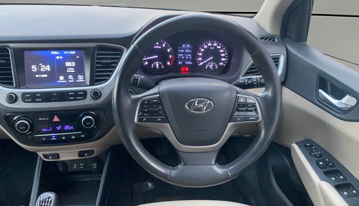 2018 Hyundai Verna 1.6 VTVT SX O, Petrol, Manual, 2,026 km, Steering Wheel Close Up