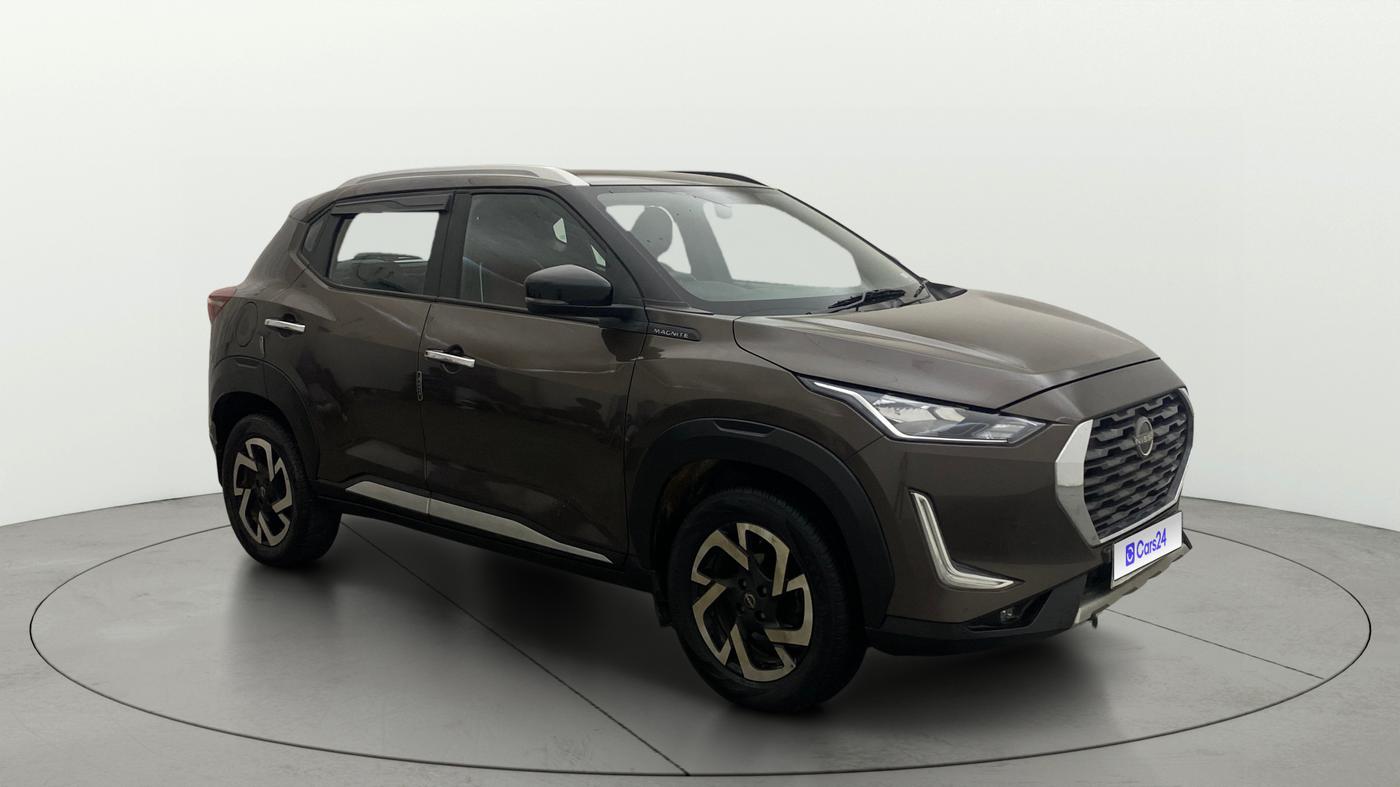 2022 Nissan MAGNITE XV TURBO CVT, Petrol, Automatic, 28,948 km, Right Front Diagonal