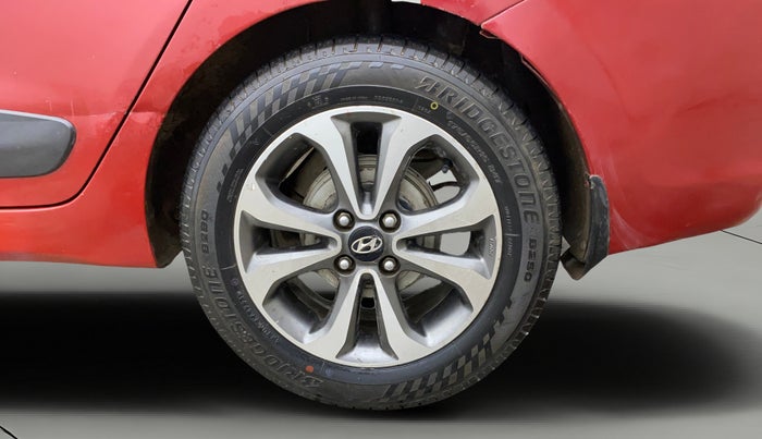 2014 Hyundai Xcent SX 1.2 (O), Petrol, Manual, 44,696 km, Left Rear Wheel