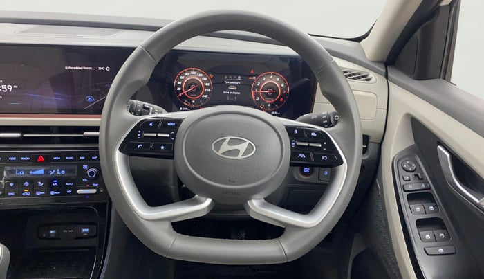 2024 Hyundai Creta SX (O) 1.5 PETROL, Petrol, Manual, 8,834 km, Steering Wheel Close Up