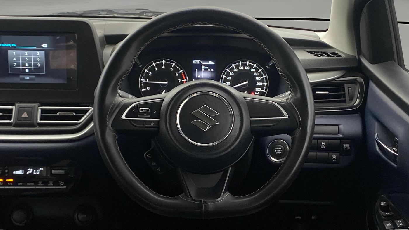 2023 Maruti Baleno ZETA 1.2 AGS, Petrol, Automatic, 15,394 km, Steering Wheel Close Up