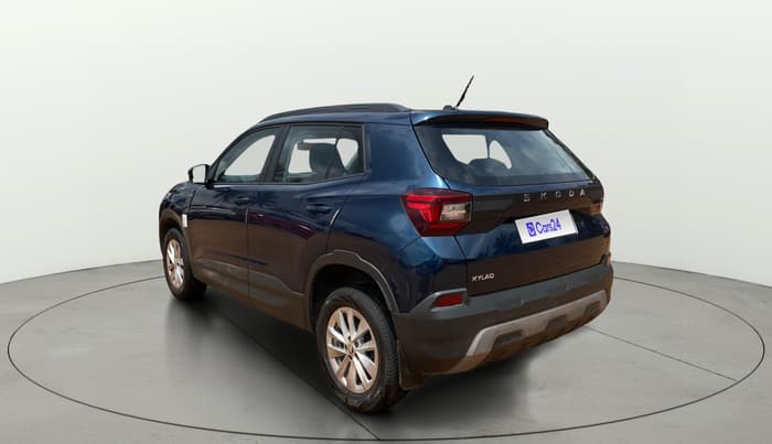 2025 Skoda Kylaq Signature, Petrol, Manual, 10,030 km, Left Back Diagonal