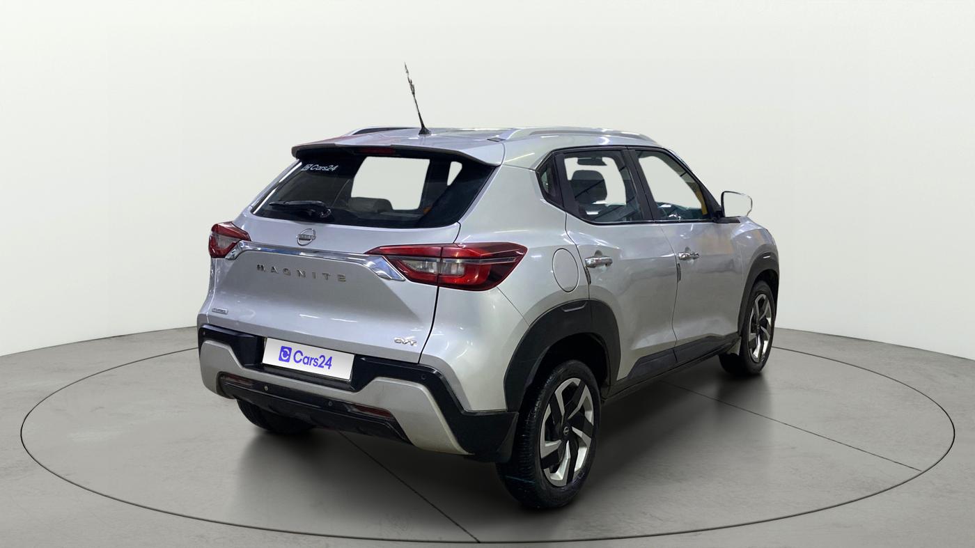 2021 Nissan MAGNITE XL TURBO CVT, Petrol, Automatic, 88,812 km, Right Back Diagonal