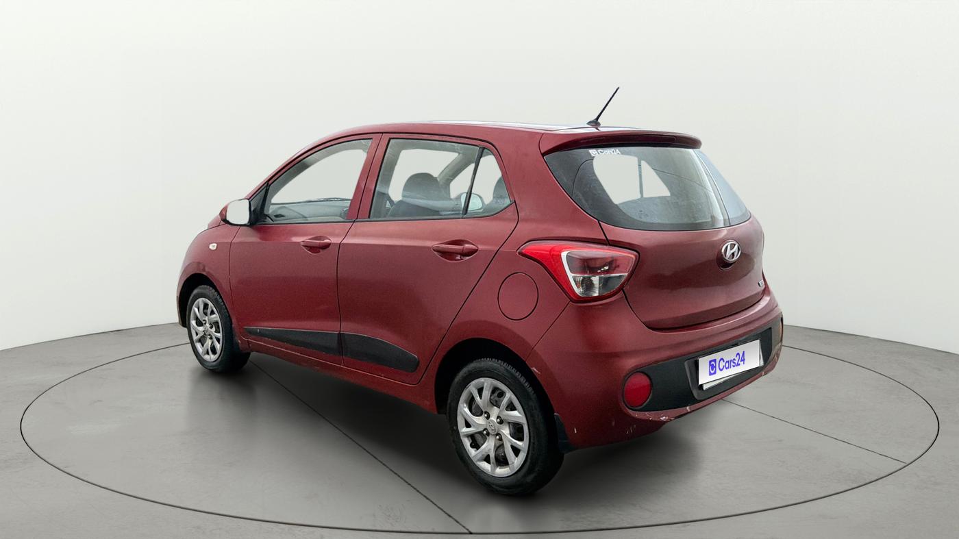2017 Hyundai Grand i10 MAGNA 1.2 KAPPA VTVT, Petrol, Manual, 57,047 km, Left Back Diagonal