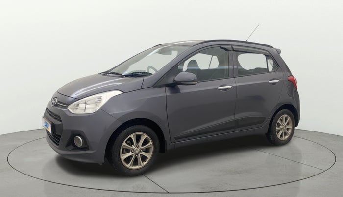 2015 Hyundai Grand i10 ASTA (O) 1.2 KAPPA VTVT, Petrol, Manual, 46,828 km, Left Front Diagonal