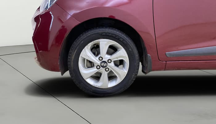 2017 Hyundai Xcent SX 1.2, CNG, Manual, 28,158 km, Left Front Wheel