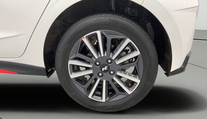 2021 Hyundai NEW I20 N LINE N8 1.0 TURBO GDI IMT DUAL TONE, Petrol, Manual, 33,844 km, Left Rear Wheel
