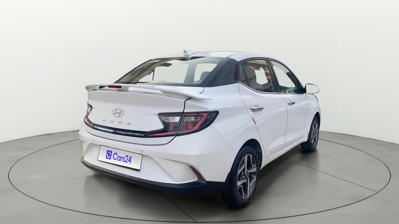 2023 Hyundai AURA SX 1.2, Petrol, Manual, 68,121 km, Right Back Diagonal