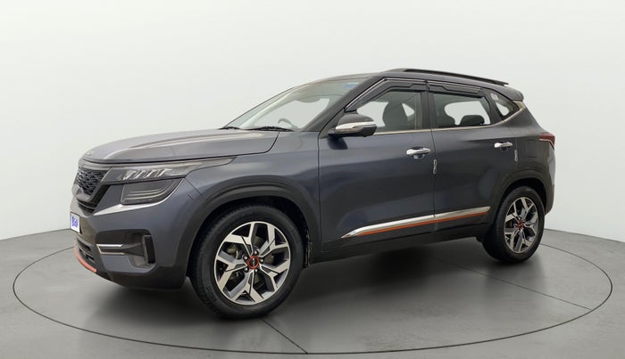 2022 KIA SELTOS X LINE 1.4 PETROL DCT, Petrol, Automatic, 60,197 km, Left Front Diagonal