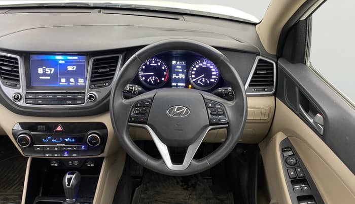 2018 Hyundai Tucson GLS 2WD AT PETROL, Petrol, Automatic, 37,821 km, Steering Wheel Close Up
