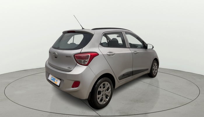 2015 Hyundai Grand i10 SPORTZ 1.2 KAPPA VTVT, Petrol, Manual, 43,553 km, Right Back Diagonal