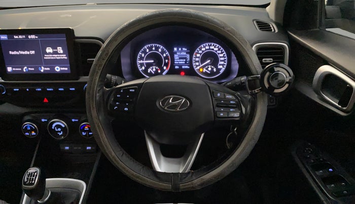 2022 Hyundai VENUE SX 1.0 TURBO IMT, Petrol, Manual, 55,148 km, Steering Wheel Close Up