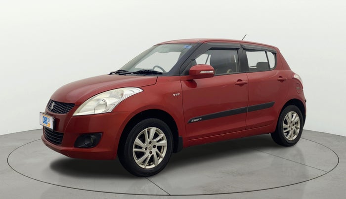 2014 Maruti Swift ZXI, Petrol, Manual, 76,936 km, Left Front Diagonal