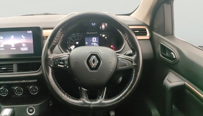 2022 Renault Kiger RXT (O) AMT, Petrol, Automatic, 63,773 km, Steering Wheel Close Up