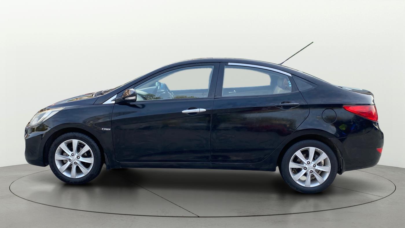 2013 Hyundai Verna FLUIDIC 1.6 CRDI SX, Diesel, Manual, 1,19,448 km, Left Side