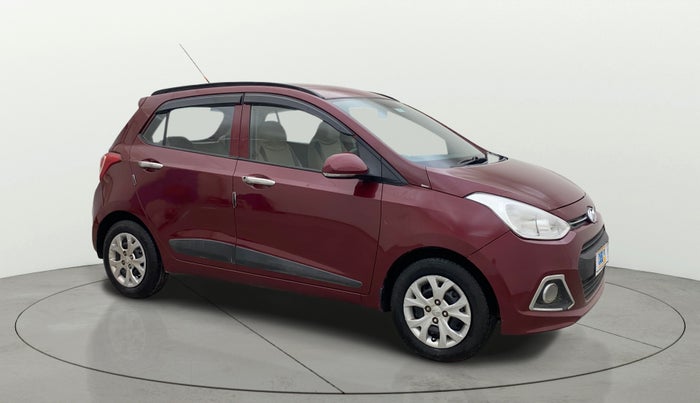 2016 Hyundai Grand i10 SPORTZ 1.2 KAPPA VTVT, Petrol, Manual, 51,279 km, Right Front Diagonal