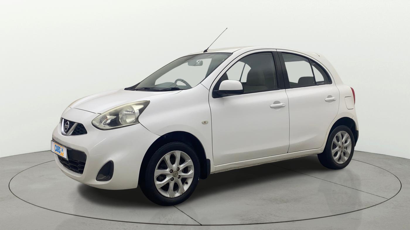2014 Nissan Micra XV CVT, Petrol, Automatic, 1,02,607 km, Left Front Diagonal
