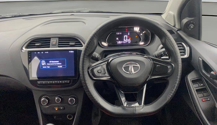 2021 Tata TIAGO NRG XZ AMT, Petrol, Automatic, 34,041 km, Steering Wheel Close Up