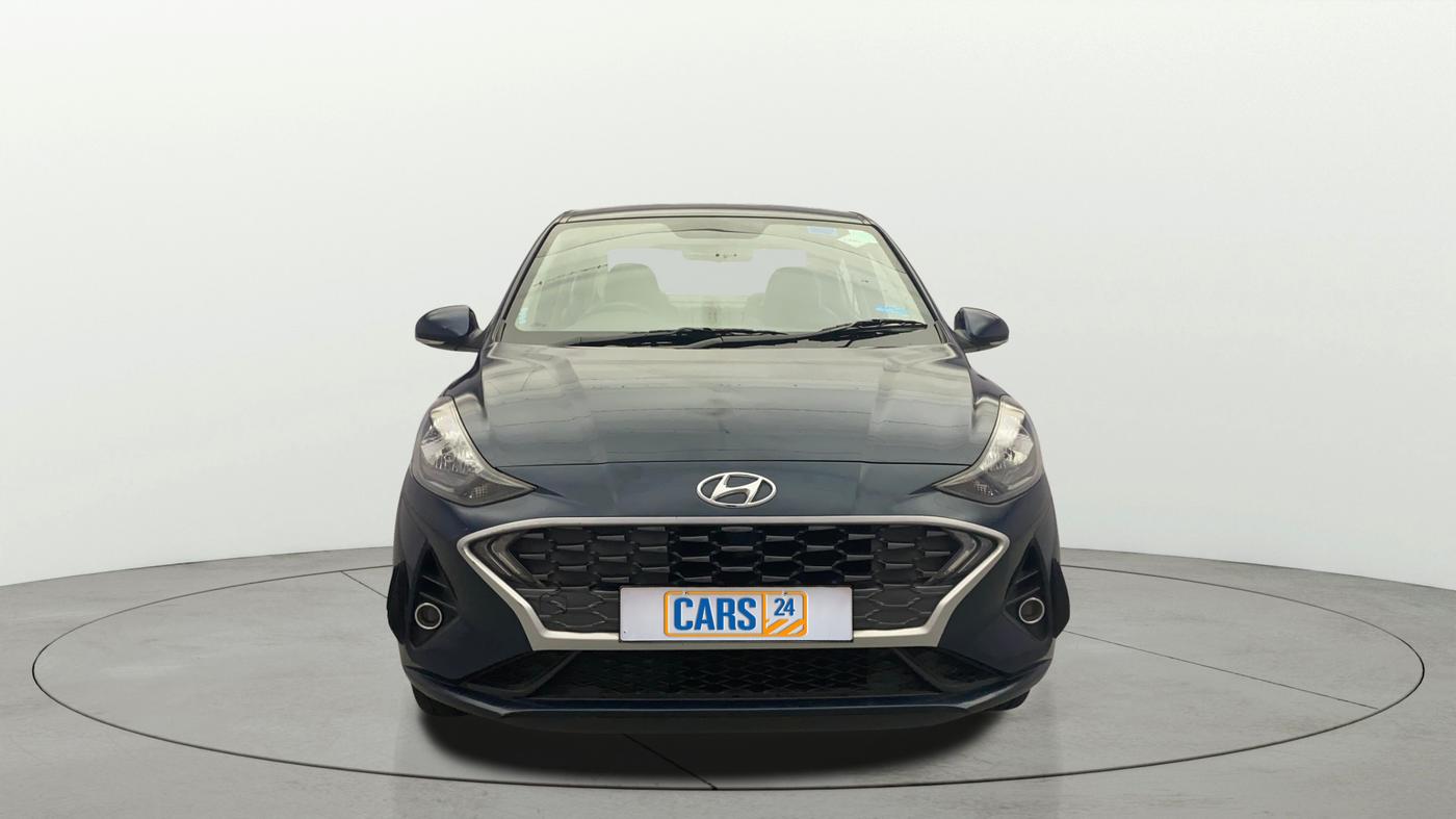 2022 Hyundai AURA SX 1.2 CNG, CNG, Manual, 1,21,535 km, Front