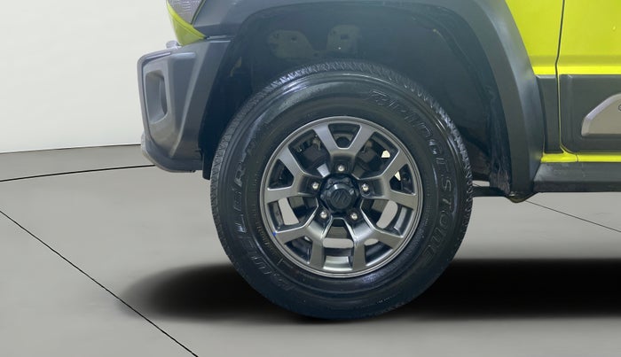 2023 Maruti JIMNY ALPHA ALL GRIP PRO AT, Petrol, Automatic, 35,759 km, Left Front Wheel