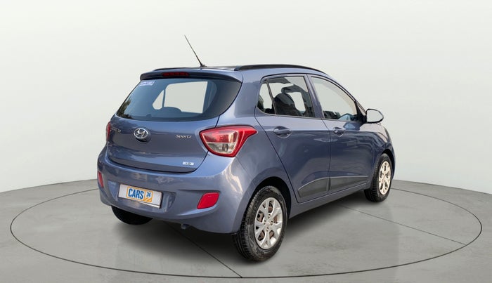2016 Hyundai Grand i10 SPORTZ 1.2 KAPPA VTVT, Petrol, Manual, 96,930 km, Right Back Diagonal