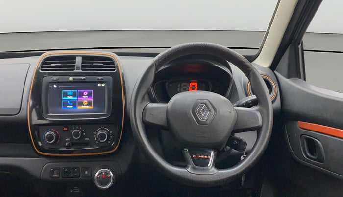 2018 Renault Kwid CLIMBER 1.0 AMT, Petrol, Automatic, 63,286 km, Steering Wheel Close Up