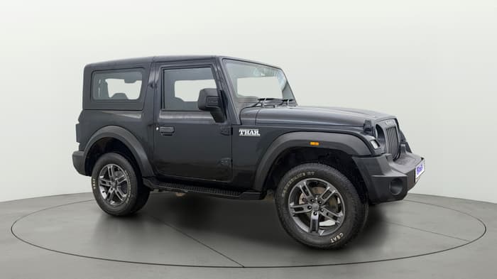 2023 Mahindra Thar LX P 2WD AT HT, Petrol, Automatic, 54,985 km, Right Front Diagonal