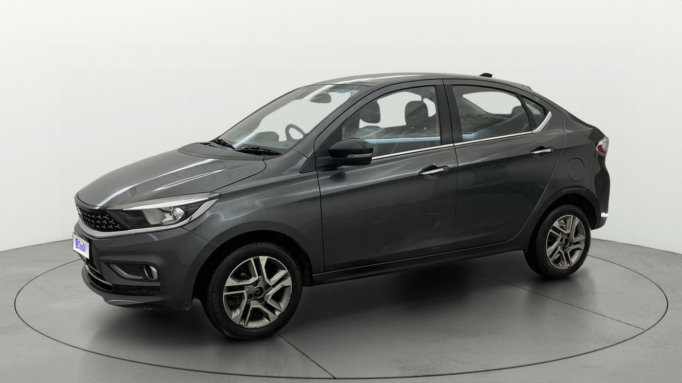 2022 Tata TIGOR XZA PLUS PETROL, Petrol, Automatic, 40,880 km, Left Front Diagonal