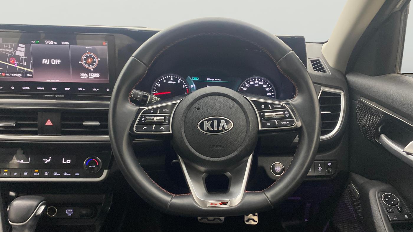 2020 KIA SELTOS GTX PLUS DCT 1.4 PETROL, Petrol, Automatic, 85,426 km, Steering Wheel Close Up