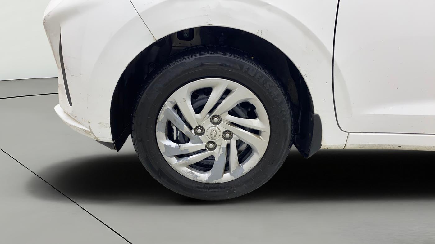 2022 Hyundai AURA S 1.2 CNG, CNG, Manual, 91,409 km, Left Front Wheel