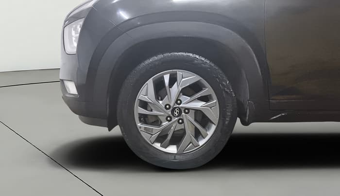2021 Hyundai Creta SX 1.4 TURBO DCT, Petrol, Automatic, 52,131 km, Left Front Wheel