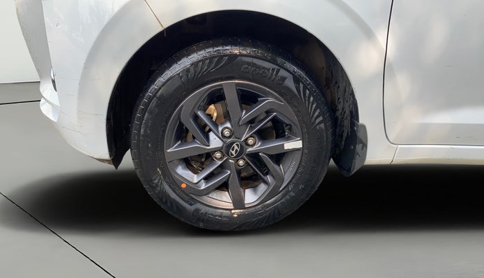 2021 Hyundai GRAND I10 NIOS SPORTZ AMT 1.2 KAPPA VTVT, Petrol, Automatic, 54,595 km, Left Front Wheel