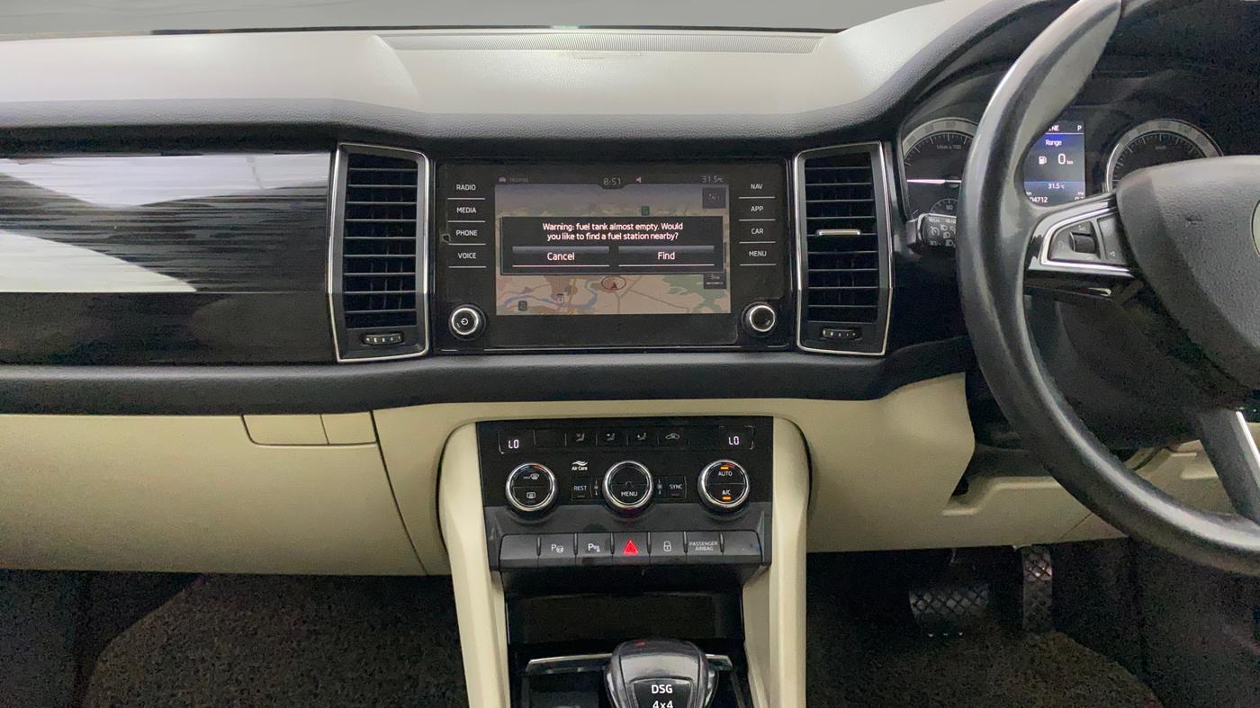2018 Skoda Kodiaq STYLE 2.0 TDI 4X4 AT, Diesel, Automatic, 1,04,712 km, Air Conditioner