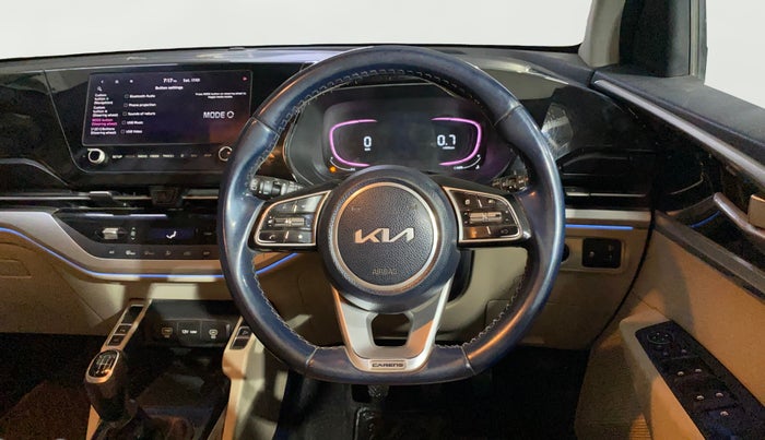2022 KIA CARENS LUXURY 1.5 DIESEL 7 STR, Diesel, Manual, 59,624 km, Steering Wheel Close Up