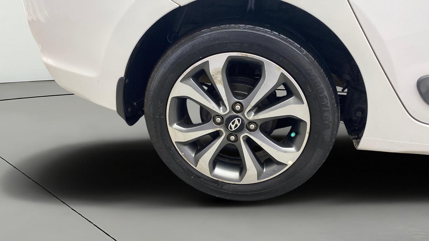 2014 Hyundai Xcent SX 1.2 (O), Petrol, Manual, 63,007 km, Right Rear Wheel