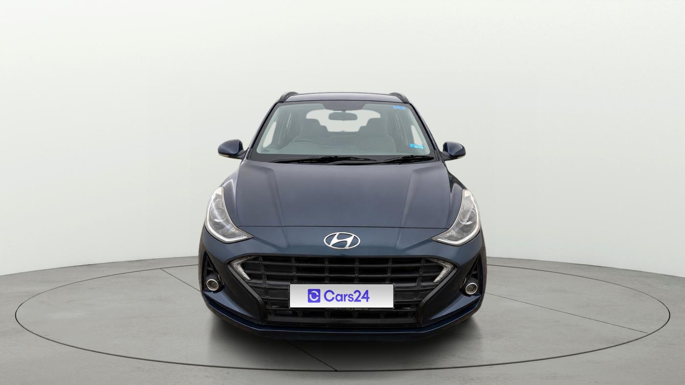 2021 Hyundai GRAND I10 NIOS SPORTZ AMT 1.2 KAPPA VTVT, Petrol, Automatic, 33,550 km, Front